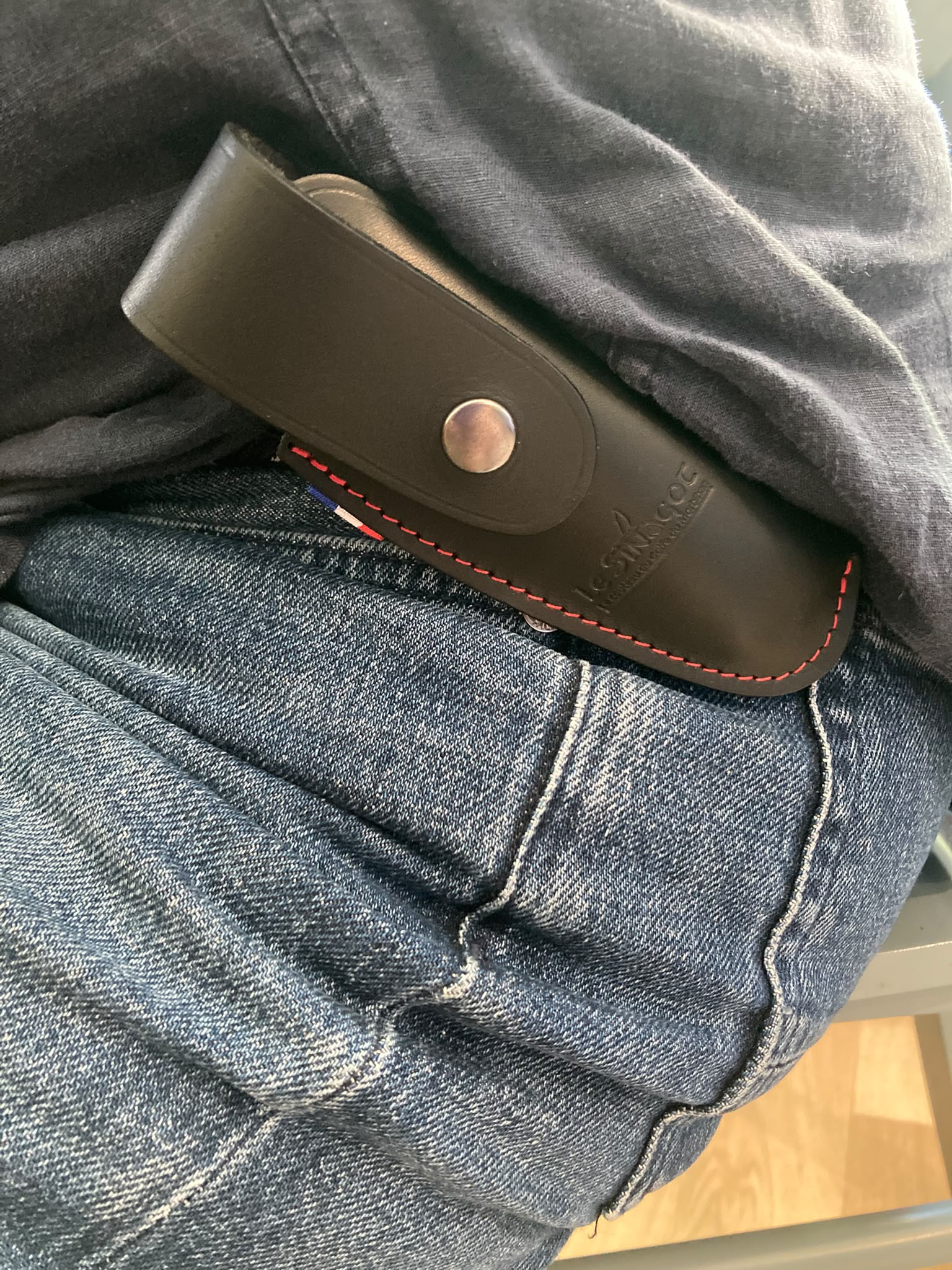 Etui ceinture cuir