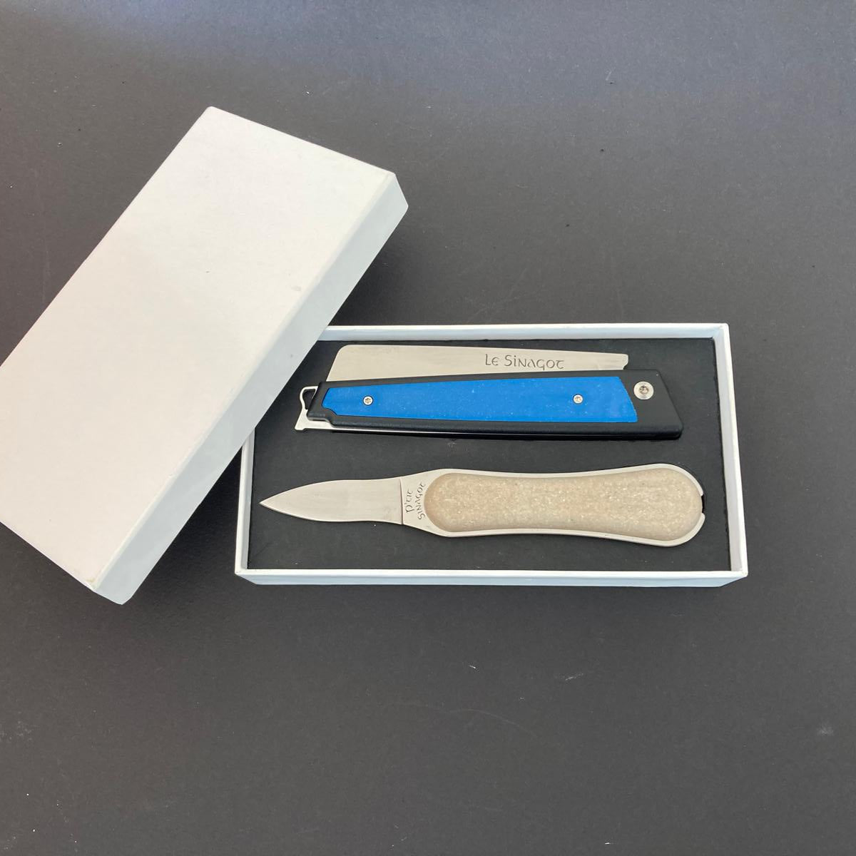 Le Coffret Duo - Bleu Ma Préférée et P'tit Sinagot naturel